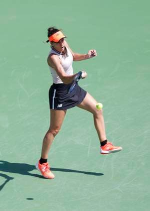 Sorana Cirstea Tennis Dubai Tennis Championships 2023 WTA Dubai Duty Free Tennis Stadium Dubai United Arab Emirates 20 February 2023 Copyright: xJuergenxHasenkopfx