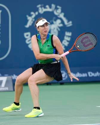 Anastasia Pavlyuchenkova Tennis Dubai Tennis Championships 2023 WTA Dubai Duty Free Tennis Stadium Dubai United Arab Emirates 21 February 2023 Copyright: xJuergenxHasenkopfx