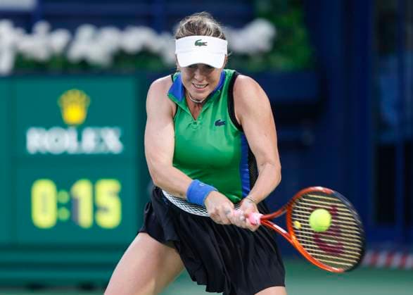 Anastasia Pavlyuchenkova Tennis Dubai Tennis Championships 2023 WTA Dubai Duty Free Tennis Stadium Dubai United Arab Emirates 21 February 2023 Copyright: xJuergenxHasenkopfx
