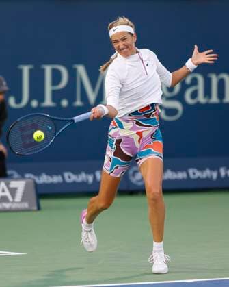 Victoria Azarenka Tennis Dubai Tennis Championships 2023 WTA Dubai Duty Free Tennis Stadium Dubai United Arab Emirates 21 February 2023 Copyright: xJuergenxHasenkopfx