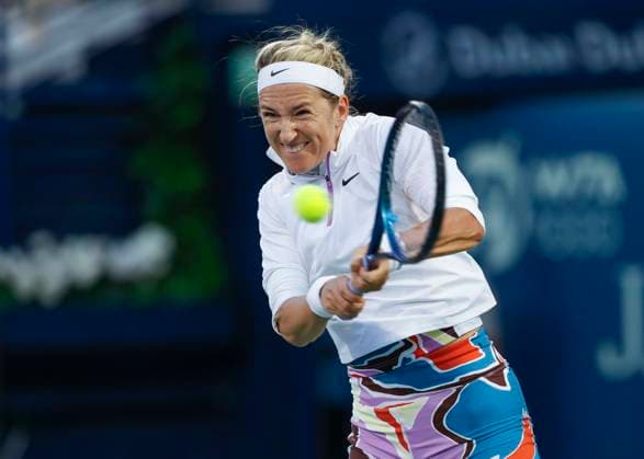 Victoria Azarenka Tennis Dubai Tennis Championships 2023 WTA Dubai Duty Free Tennis Stadium Dubai United Arab Emirates 21 February 2023 Copyright: xJuergenxHasenkopfx
