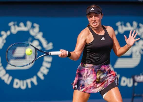 Jessica Pegula Tennis Dubai Tennis Championships 2023 WTA Dubai Duty Free Tennis Stadium Dubai United Arab Emirates 21 February 2023 Copyright: xJuergenxHasenkopfx