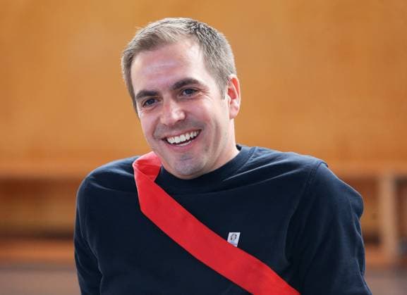 BAU 21 02 2023 Stuttgart Untertürkheim soccer media appointment UEFO Euro 2024 with tournament director Philipp Lahm and ambassador Celia Sasic, Philipp Lahm