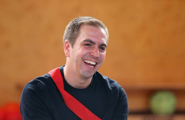 BAU 21 02 2023 Stuttgart Untertürkheim soccer media appointment UEFO Euro 2024 with tournament director Philipp Lahm and ambassador Celia Sasic, Philipp Lahm