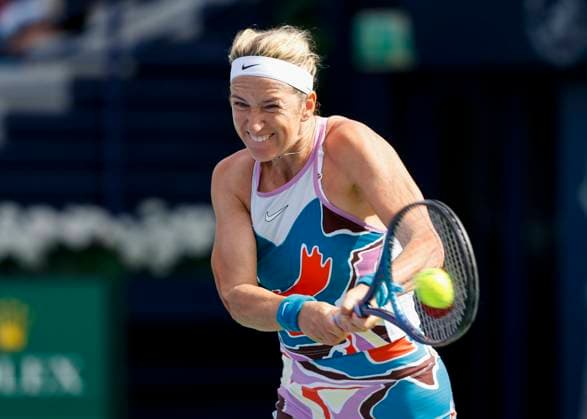 Victoria Azarenka Tennis Dubai Tennis Championships 2023 WTA Dubai Duty Free Tennis Stadium Dubai United Arab Emirates 22 February 2023 Copyright: xJuergenxHasenkopfx