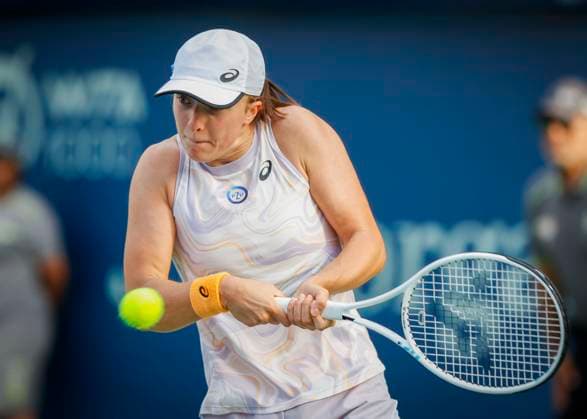 Iga Swiatek Tennis Dubai Tennis Championships 2023 WTA Dubai Duty Free Tennis Stadium Dubai United Arab Emirates 22 February 2023 Copyright: xJuergenxHasenkopfx