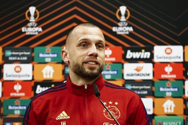 Football, EL, Ajax Amsterdam, Press conference