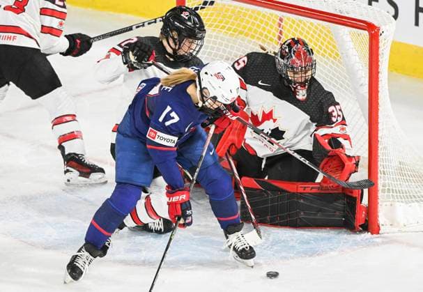 Hockey, Women, Rivalry Series, Canada - USA