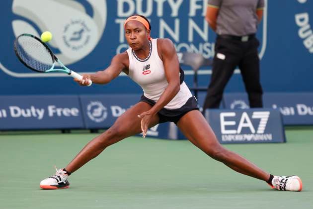 Tennis, WTA Tournament in Dubai