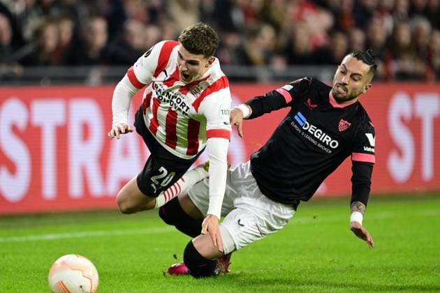 Football, EL, PSV Eindhoven - FC Sevilla