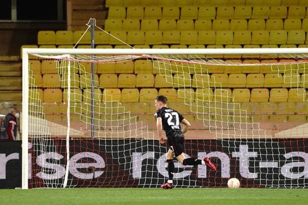 but - Florian Wirtz (Bayer 04 Leverkusen) FOOTBALL : AS Monaco vs Bayer 04 Leverkusen - League Europa - Monaco - 23 02 2023 NorbertScanella Panoramic 