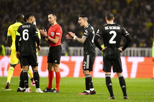 Angel Di Maria (Juventus) FOOTBALL : Nantes vs Juventus de Turin - Barrage retour Ligue Europa - 23 02 2023 JBAutissier Panoramic 