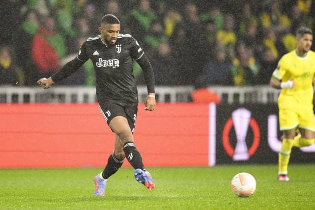 Gleison Bremer (Juventus) FOOTBALL : Nantes vs Juventus de Turin - Barrage retour Ligue Europa - 23 02 2023 JBAutissier Panoramic 