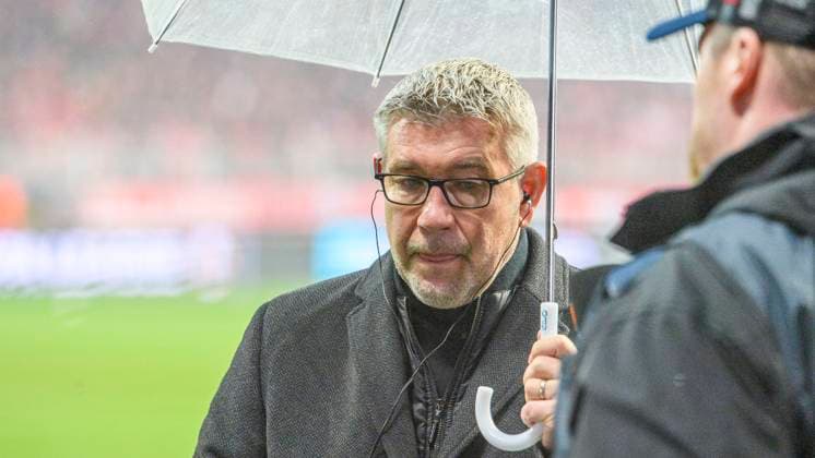 Urs Fischer 1 FC Union Berlin, coach , on the way to the pre-match interview, GER, 1 FC Union Berlin vs AFC Ajax Amsterdam, UEFA Europa League , second leg, season 2022 2023, 23 02 2023, DFL REGULATES PROHIBIT ANY USE OF PHOTOGRAPHS AS IMAGE SEQUENCES AND OR QUASI VIDEO, GER, Berlin, 1 FC Union Berlin vs Ajax Amsterdam, UEFA Europa League , Rückckspiel, Saison Spielzeit 2022 2023, 23 02 2023, fcuafc, afc, Berlin Copyright: xUwexKoch Eibner-Pressefotox EP_UKH