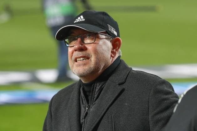 23 02 2023, xtgx, football Europa League 1 8 final, 1 FC Union Berlin Ajax Amsterdam emspor, v l Urs Fischer Union Berlin, coach portrait, portraet, single image DFL DFB REGULATIONS PROHIBIT ANY USE OF PHOTOGRAPHS as IMAGE SEQUENCES and or QUASI VIDEO Stadion an der Alten Foersterei