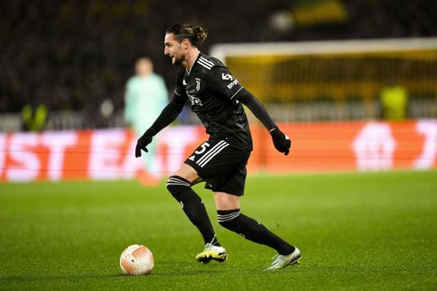 Adrien Rabiot (Juventus) FOOTBALL : Nantes vs Juventus de Turin - Barrage retour Ligue Europa - 23 02 2023 JBAutissier Panoramic 