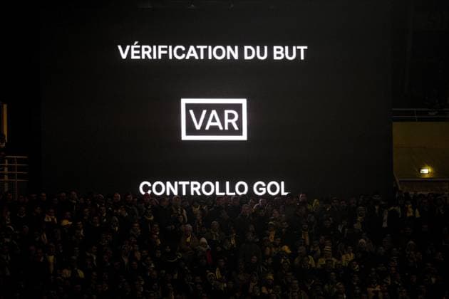 VAR FOOTBALL : Nantes vs Juventus de Turin - Barrage retour Ligue Europa - 23 02 2023 JBAutissier Panoramic 