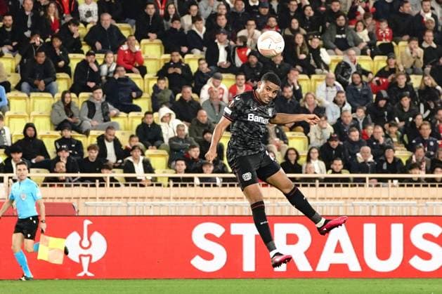 but - Amine Adli (Bayer 04 Leverkusen) FOOTBALL : AS Monaco vs Bayer 04 Leverkusen - League Europa - Monaco - 23 02 2023 NorbertScanella Panoramic 