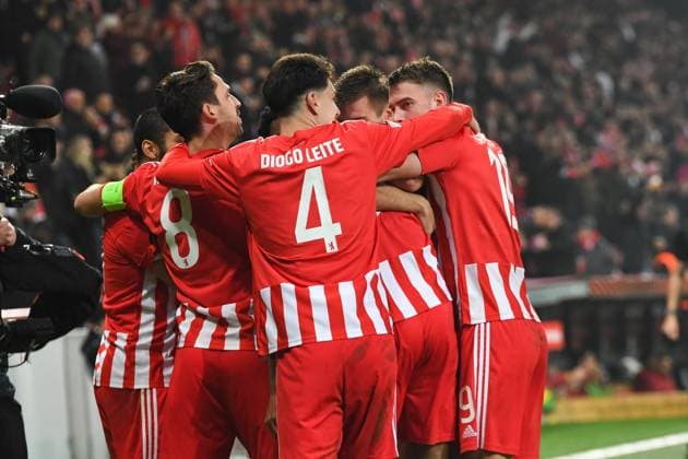 Football, men, season 2022 2023, Europa League, play offs to the round of 16, second leg , 1 FC Union Berlin Ajax Amsterdam, goal celebration to 3 1 by Danilho Doekhi 1 FC Union Berlin , 23 02 2022, Copyright: xMatthiasxKochx