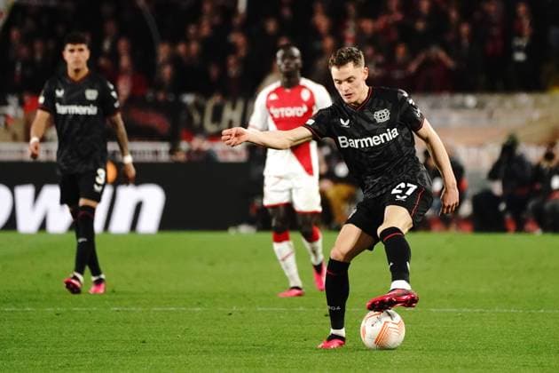 Florian Wirtz (Bayer 04 Leverkusen) FOOTBALL : AS Monaco vs Bayer 04 Leverkusen - League Europa - Monaco - 23 02 2023 NorbertScanella Panoramic 