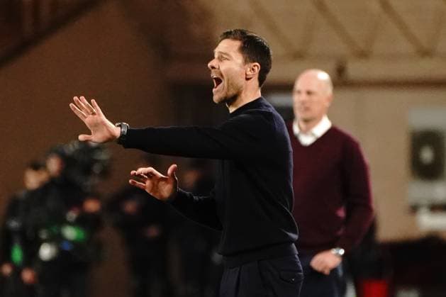 Xabi Alonso (entraineur de Bayer 04 Leverkusen) FOOTBALL : AS Monaco vs Bayer 04 Leverkusen - League Europa - Monaco - 23 02 2023 NorbertScanella Panoramic 