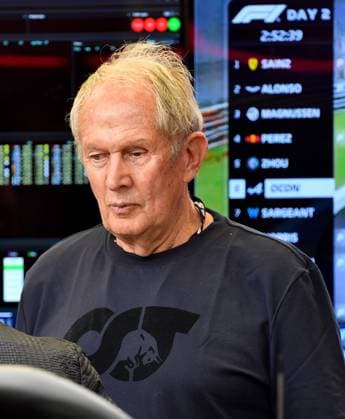 24 02 2023, Bahrain International Circuit, Sakhir, Formula 1 test drives in Bahrain 2023 , in picture Motorsport boss Dr Helmut Marko Red Bull Racing Honda Sakhir Bahrain International Circuit Bahrain  eu-images-506
