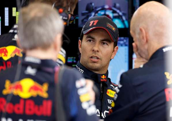11 Sergio Perez MEX, Oracle Red Bull Racing , F1 Pre season Testing in Bahrain at Bahrain International Circuit on February 24, 2023 in Sakhir, Bahrain Photo by HOCH ZWEI Sakhir Bahrain