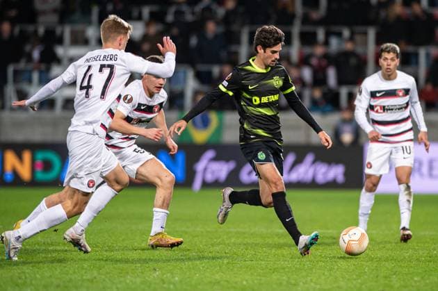 Football, EL, FC Midtjylland - Sporting Lisbon