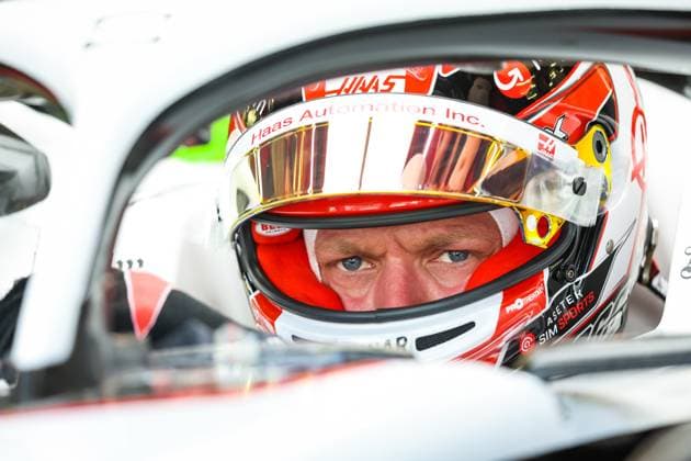 MAGNUSSEN Kevin (den), Haas F1 Team VF-23 Ferrari, portrait during the Formula 1 Aramco pre-season testing 2023 of the 2023 FIA Formula One World Championship, WM, Weltmeisterschaft from February 23 to 25, 2023 on the Bahrain International Circuit, in Sakhir, Bahrain - F1 - PRE-SEASON TESTING 2023 - BAHRAIN DPPI Panoramic  20230224_G0OD5335