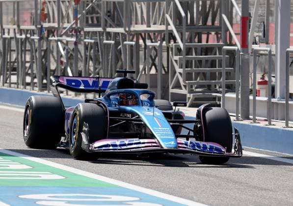 24 02 2023, Bahrain International Circuit, Sakhir, Formula 1 Test Drives in Bahrain 2023 , in picture Esteban Ocon FRA , BWT Alpine F1 Team Sakhir Bahrain International Circuit Bahrain  eu-images-506