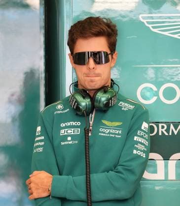 24 02 2023, Bahrain International Circuit, Sakhir, Formula 1 Test Drives in Bahrain 2023 , in picture test driver Felipe Drugovich BRA , Aston Martin Aramco Cognizant Formula One Team Sakhir Bahrain International Circuit Bahrain  eu-images-506