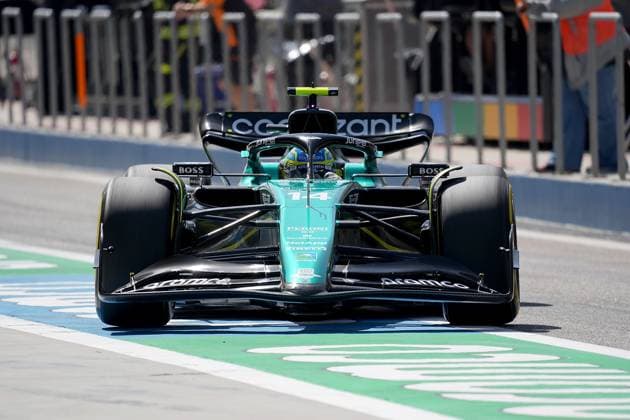 24 02 2023, Bahrain International Circuit, Sakhir, Formula 1 Test Drives in Bahrain 2023 , in picture Fernando Alonso ESP , Aston Martin Aramco Cognizant Formula One Team Sakhir Bahrain International Circuit Bahrain  eu-images-506