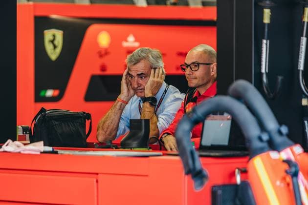 Formula 1 Pre Season Tests Bahrain Friday, 24 02 2023 Carlos Sainz Senior ESP Scuderia Ferrari Formula 1 Pre Season Tests Bahrain Friday, 24 02 2023 Copyright: xBEAUTIFULxSPORTS Erlhofx