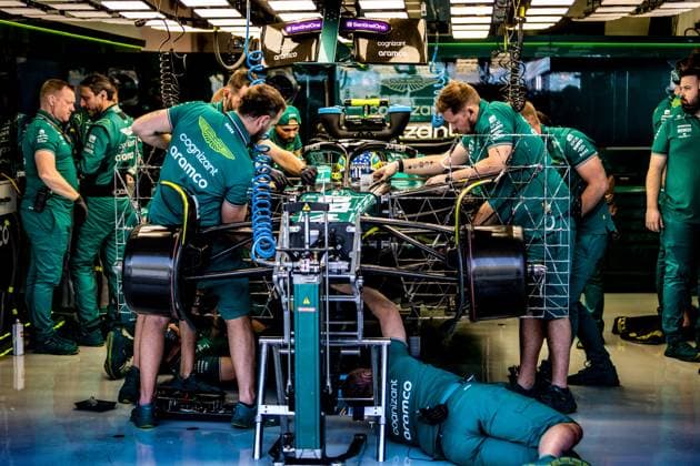 Formula 1 Pre Season Tests Bahrain Friday, 24 02 2023 Fernando Alonso ESP Aston Martin Formula One Team Formula 1 Pre Season Tests Bahrain Friday, 24 02 2023 Copyright: xBEAUTIFULxSPORTS Erlhofx