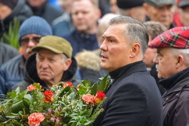 Sport Themen der Woche KW08 Sport Bilder des Tages WARSZAWA 24.02.2023 POGRZEB GRZEGORZA SKRZECZA --- GRZEGORZ SKRZECZ FUNERAL IN WARSAW DARIUSZ MICHALCZEWSKI FOT. JACEK PRONDZYNSKI FOTOPYK NEWSPIX.PL --- Newspix.pl POLAND OUT!  230224JAC003
