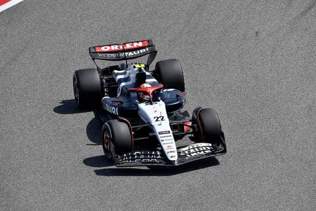 24 02 2023, Bahrain International Circuit, Sakhir, Formula 1 testing in Bahrain 2023 , in picture Yuki Tsunoda JPN , Scuderia AlphaTauri Sakhir Bahrain International Circuit Bahrain  eu-images-506