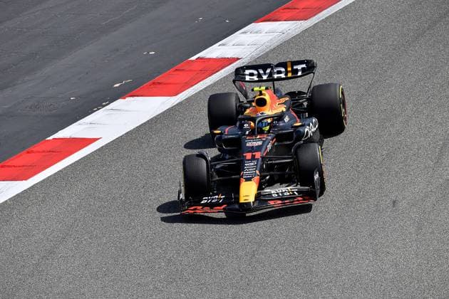 24 02 2023, Bahrain International Circuit, Sakhir, Formula 1 Test Drives in Bahrain 2023 , in picture Sergio Perez MEX , Oracle Red Bull Racing Sakhir Bahrain International Circuit Bahrain  eu-images-506