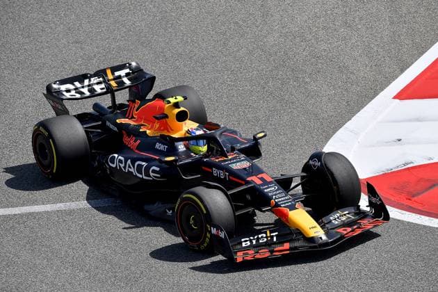 24 02 2023, Bahrain International Circuit, Sakhir, Formula 1 Test Drives in Bahrain 2023 , in picture Sergio Perez MEX , Oracle Red Bull Racing Sakhir Bahrain International Circuit Bahrain  eu-images-506