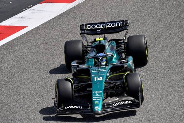 24 02 2023, Bahrain International Circuit, Sakhir, Formula 1 Test Drives in Bahrain 2023 , in picture Fernando Alonso ESP , Aston Martin Aramco Cognizant Formula One Team Sakhir Bahrain International Circuit Bahrain  eu-images-506