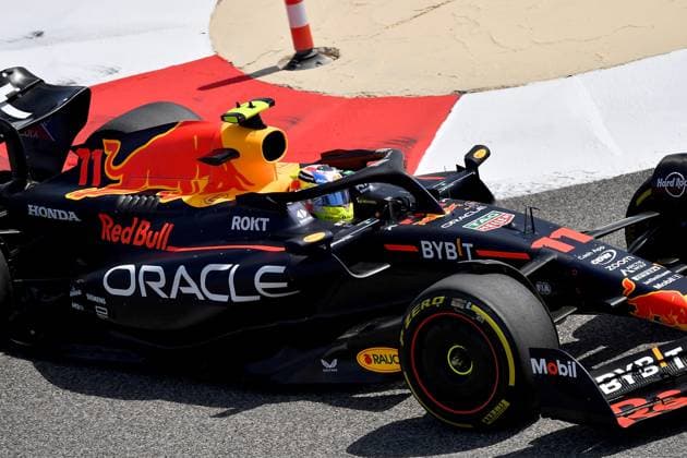 24 02 2023, Bahrain International Circuit, Sakhir, Formula 1 Test Drives in Bahrain 2023 , in picture Sergio Perez MEX , Oracle Red Bull Racing Sakhir Bahrain International Circuit Bahrain  eu-images-506