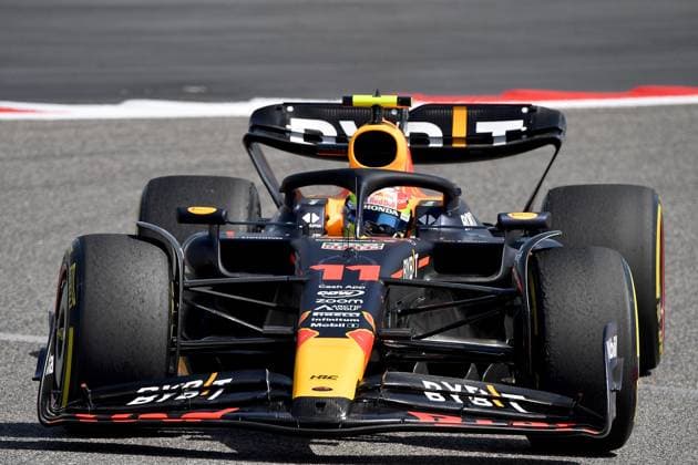 24 02 2023, Bahrain International Circuit, Sakhir, Formula 1 Test Drives in Bahrain 2023 , in picture Sergio Perez MEX , Oracle Red Bull Racing Sakhir Bahrain International Circuit Bahrain  eu-images-506