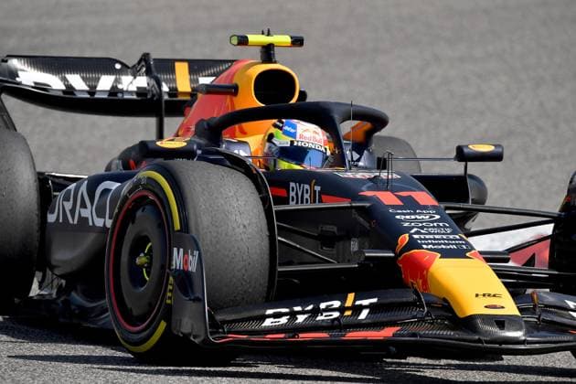 24 02 2023, Bahrain International Circuit, Sakhir, Formula 1 Test Drives in Bahrain 2023 , in picture Sergio Perez MEX , Oracle Red Bull Racing Sakhir Bahrain International Circuit Bahrain  eu-images-506