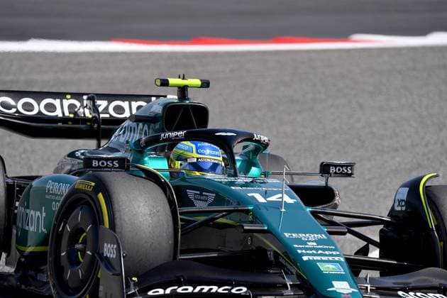 24 02 2023, Bahrain International Circuit, Sakhir, Formula 1 Test Drives in Bahrain 2023 , in picture Fernando Alonso ESP , Aston Martin Aramco Cognizant Formula One Team Sakhir Bahrain International Circuit Bahrain  eu-images-506