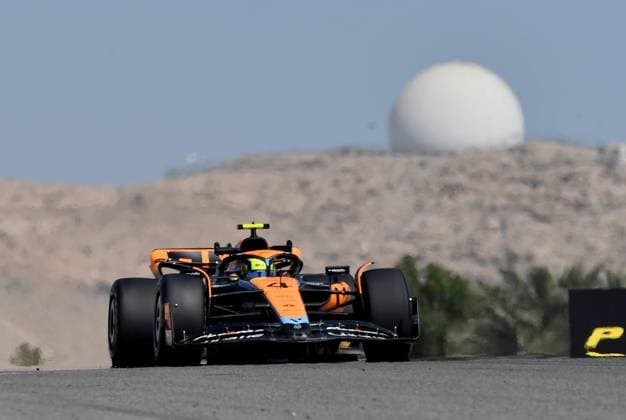 24 02 2023, Bahrain International Circuit, Sakhir, Formula 1 Test Drives in Bahrain 2023 , in picture Lando Norris GBR , McLaren F1 Team Sakhir Bahrain International Circuit Bahrain  eu-images-506
