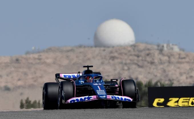24 02 2023, Bahrain International Circuit, Sakhir, Formula 1 Test Drives in Bahrain 2023 , in picture Esteban Ocon FRA , BWT Alpine F1 Team Sakhir Bahrain International Circuit Bahrain  eu-images-506