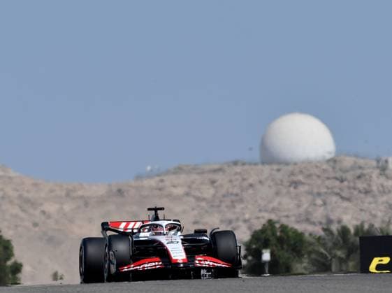 24 02 2023, Bahrain International Circuit, Sakhir, Formula 1 testing in Bahrain 2023 , in picture Kevin Magnussen DNK , Moneygram Haas F1 Team Sakhir Bahrain International Circuit Bahrain  eu-images-506