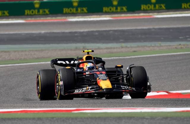 24 02 2023, Bahrain International Circuit, Sakhir, Formula 1 Test Drives in Bahrain 2023 , in picture Sergio Perez MEX , Oracle Red Bull Racing Sakhir Bahrain International Circuit Bahrain  eu-images-506
