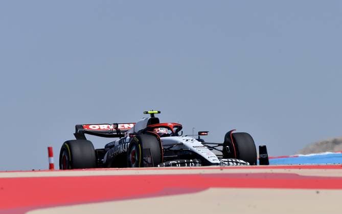 24 02 2023, Bahrain International Circuit, Sakhir, Formula 1 testing in Bahrain 2023 , in picture Yuki Tsunoda JPN , Scuderia AlphaTauri Sakhir Bahrain International Circuit Bahrain  eu-images-506