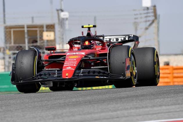 24 02 2023, Bahrain International Circuit, Sakhir, Formula 1 Test Drives in Bahrain 2023 , in picture Carlos Sainz Jr ESP , Scuderia Ferrari Sakhir Bahrain International Circuit Bahrain  eu-images-506