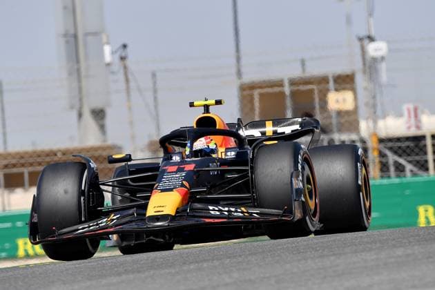 24 02 2023, Bahrain International Circuit, Sakhir, Formula 1 Test Drives in Bahrain 2023 , in picture Sergio Perez MEX , Oracle Red Bull Racing Sakhir Bahrain International Circuit Bahrain  eu-images-506